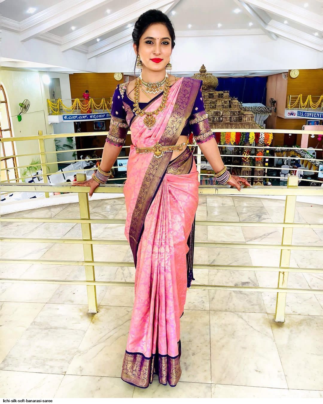 LICHI Silk SOFT Banarasi Saree