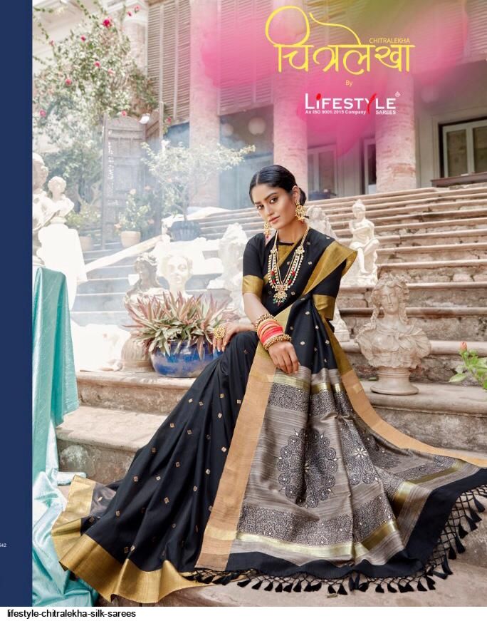 bundle of 4 wholeslae saree SWARAGINI by lifestyle - EthnicSmart.com