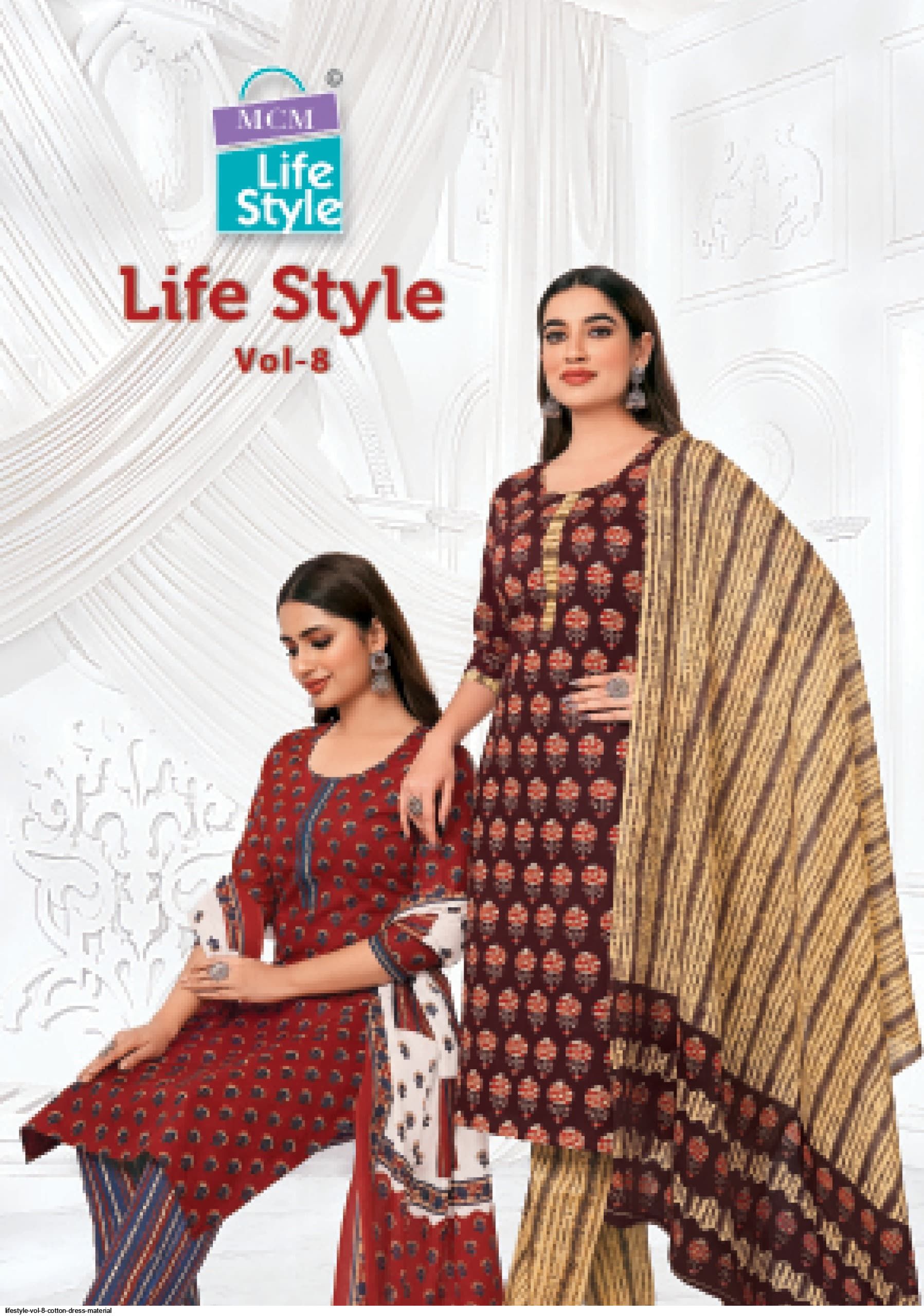 LifeStyle Vol 8 cotton dress material
