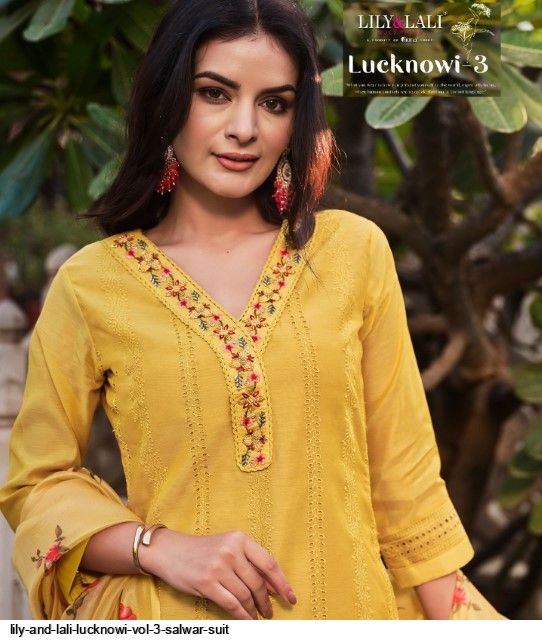 LILY AND LALI LUCKNOWI VOL 3 SALWAR SUIT