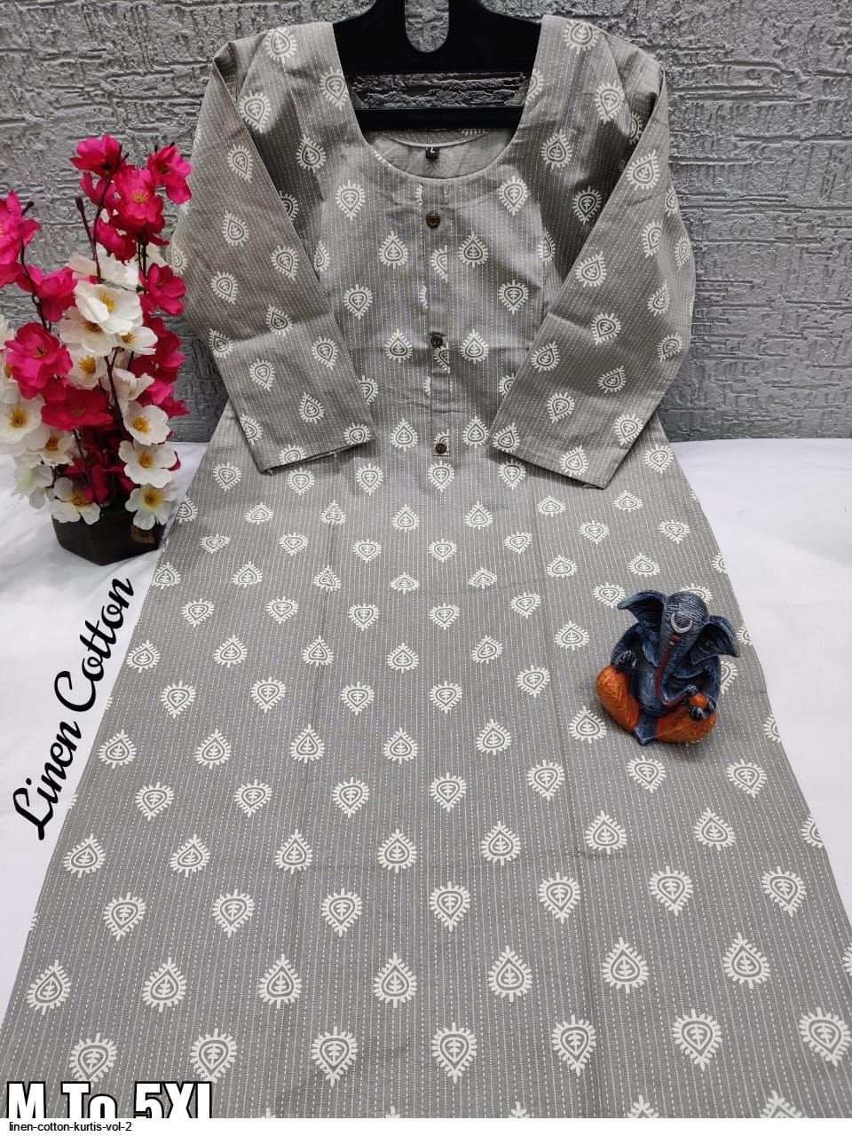 LINEN COTTON KURTIS VOL 2