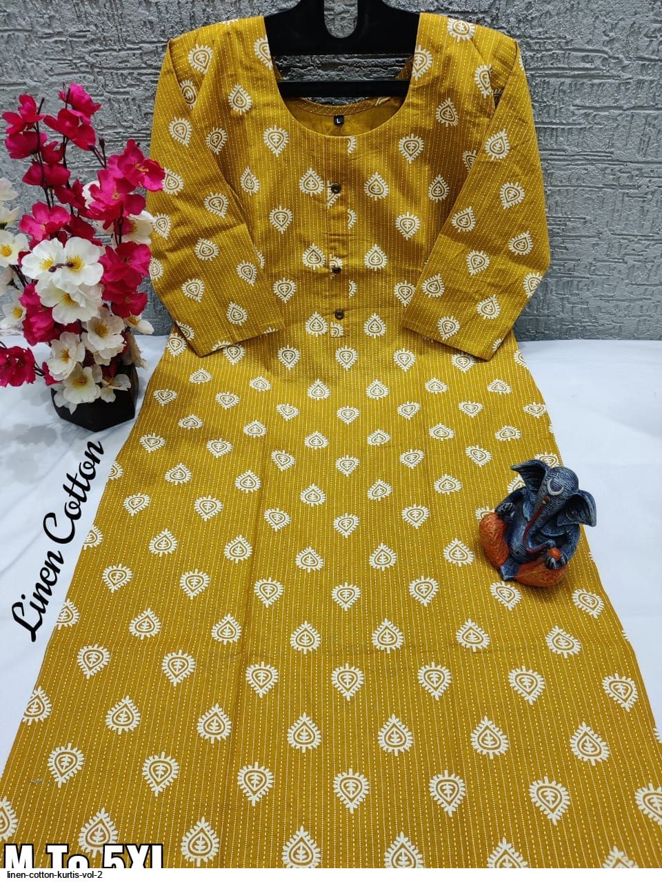 LINEN COTTON KURTIS VOL 2