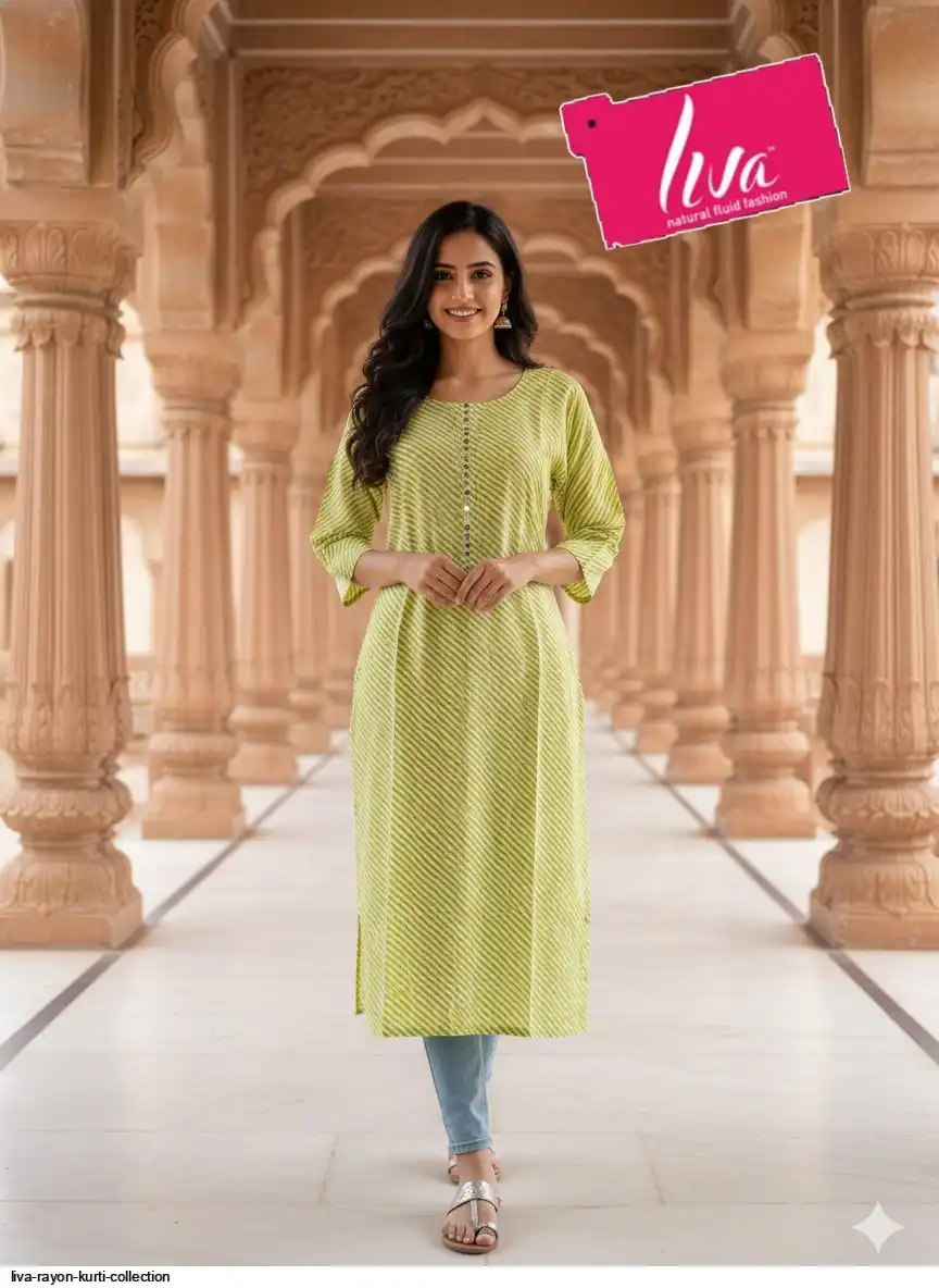 LIVA RAYON KURTI COLLECTION B