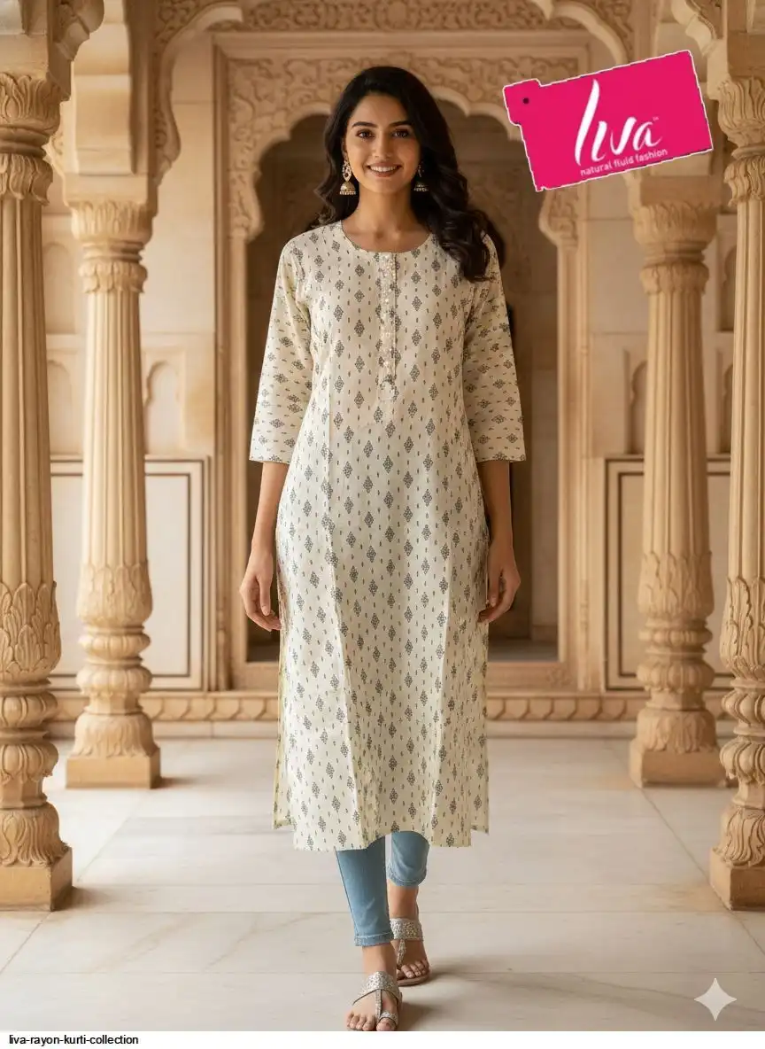 LIVA RAYON KURTI COLLECTION D