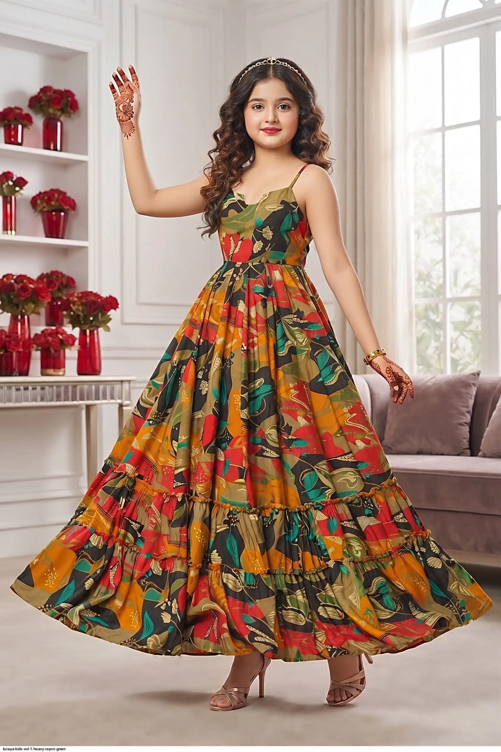 LUCAYA KIDS VOL 1 HEAVY RAYON GOWN B