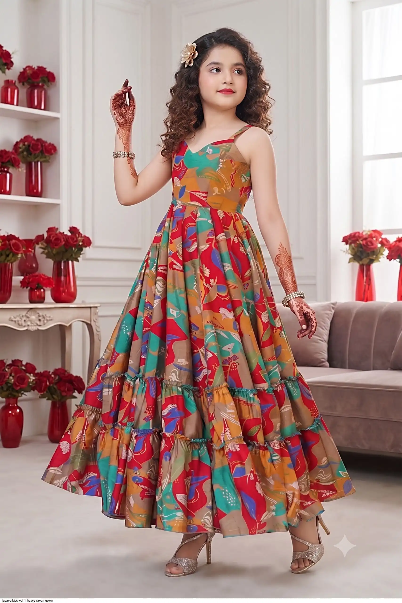 LUCAYA KIDS VOL 1 HEAVY RAYON GOWN D