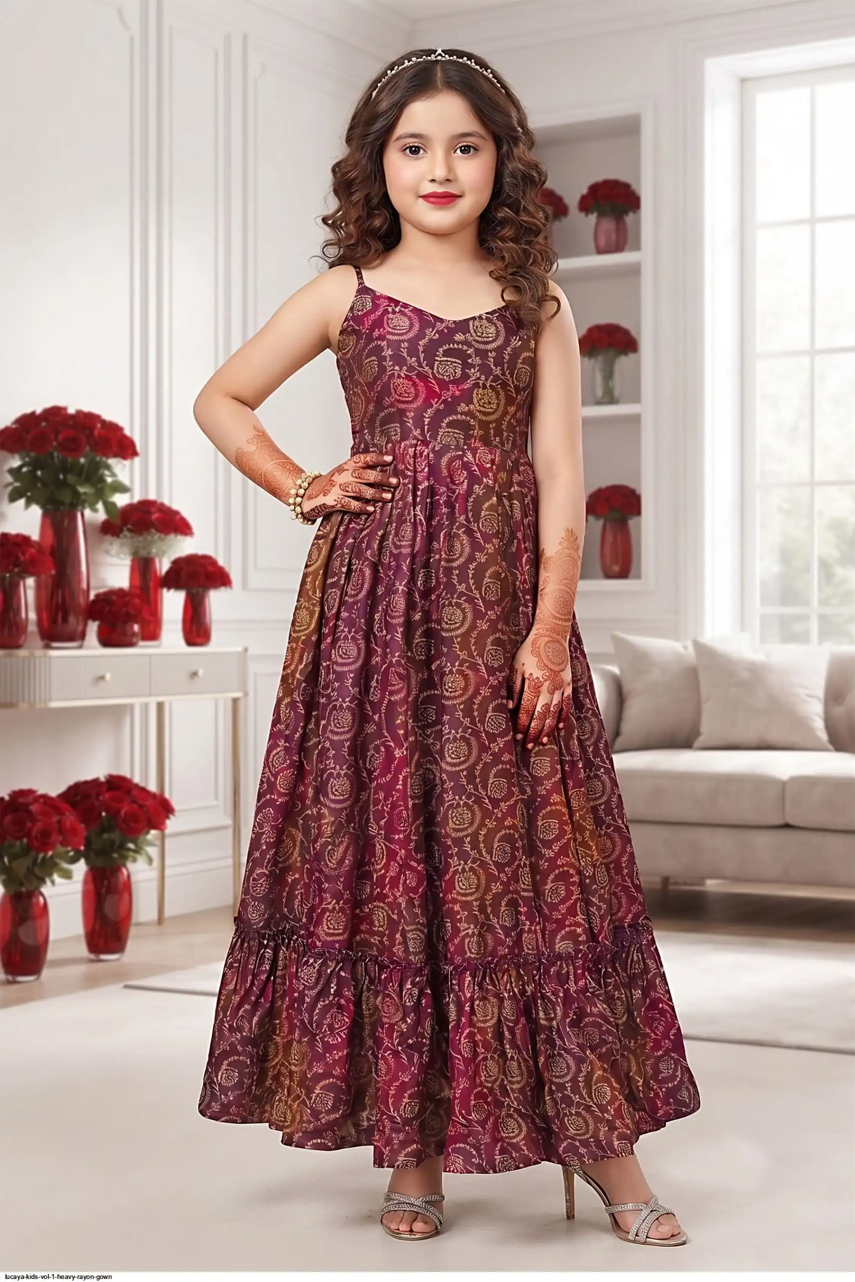 LUCAYA KIDS VOL 1 HEAVY RAYON GOWN H