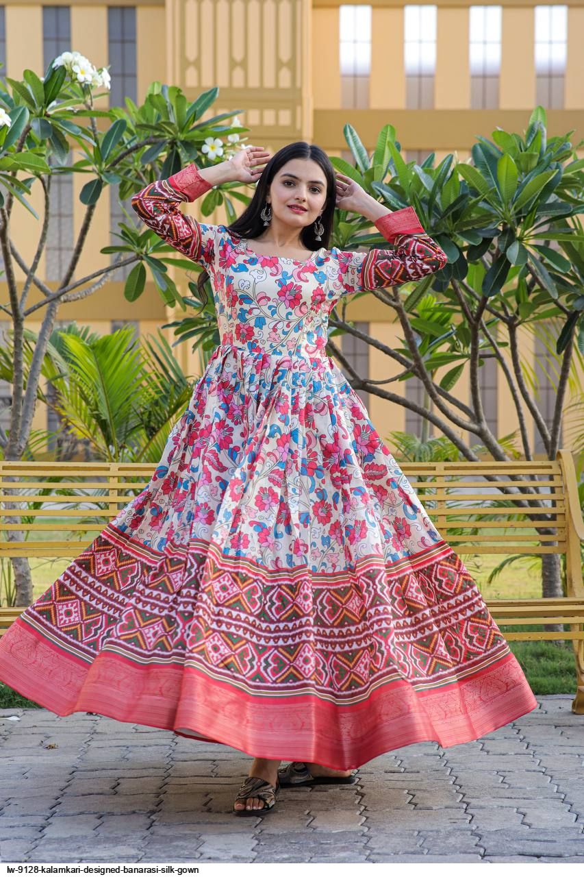 Top 192+ banarasi gown pattern latest