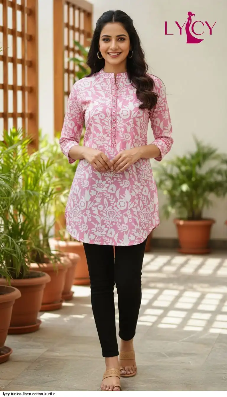 LYCY TUNICA LINEN COTTON KURTI C