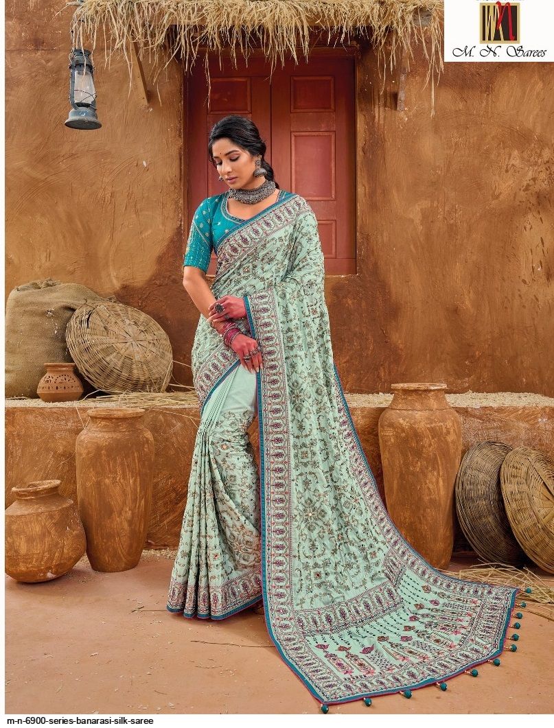 Banarasi Silk Saree – Monamaar