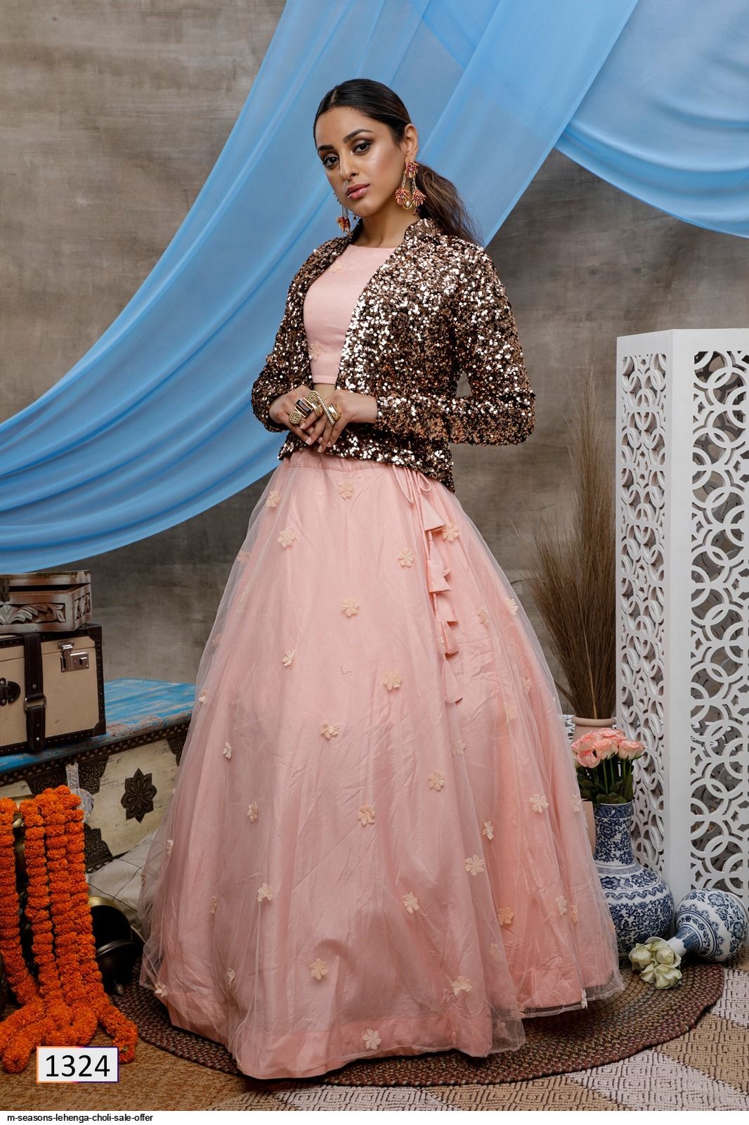 Seven Seasons Sales Embroidered Semi Stitched Lehenga Choli - Buy Seven  Seasons Sales Embroidered Semi Stitched Lehenga Choli Online at Best Prices  in India | Flipkart.com