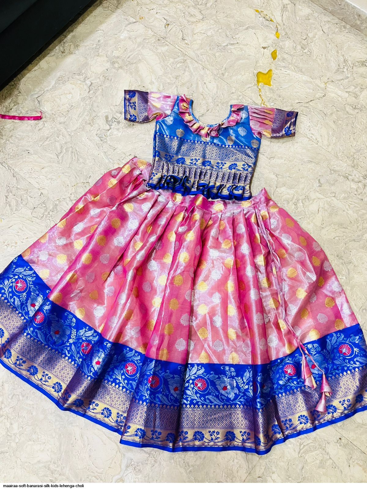 Pochampally Lehenga For Kids | Pure Silk Ikkat Lehenga - Pattu Pavadai at  Rs 2499.00 | Pochampalle| ID: 2851066454330