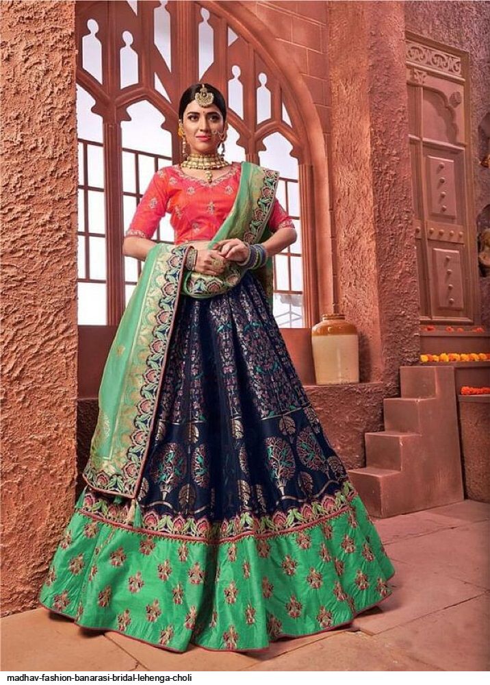 New Trending designer bridal lehengas styles in Fashion World