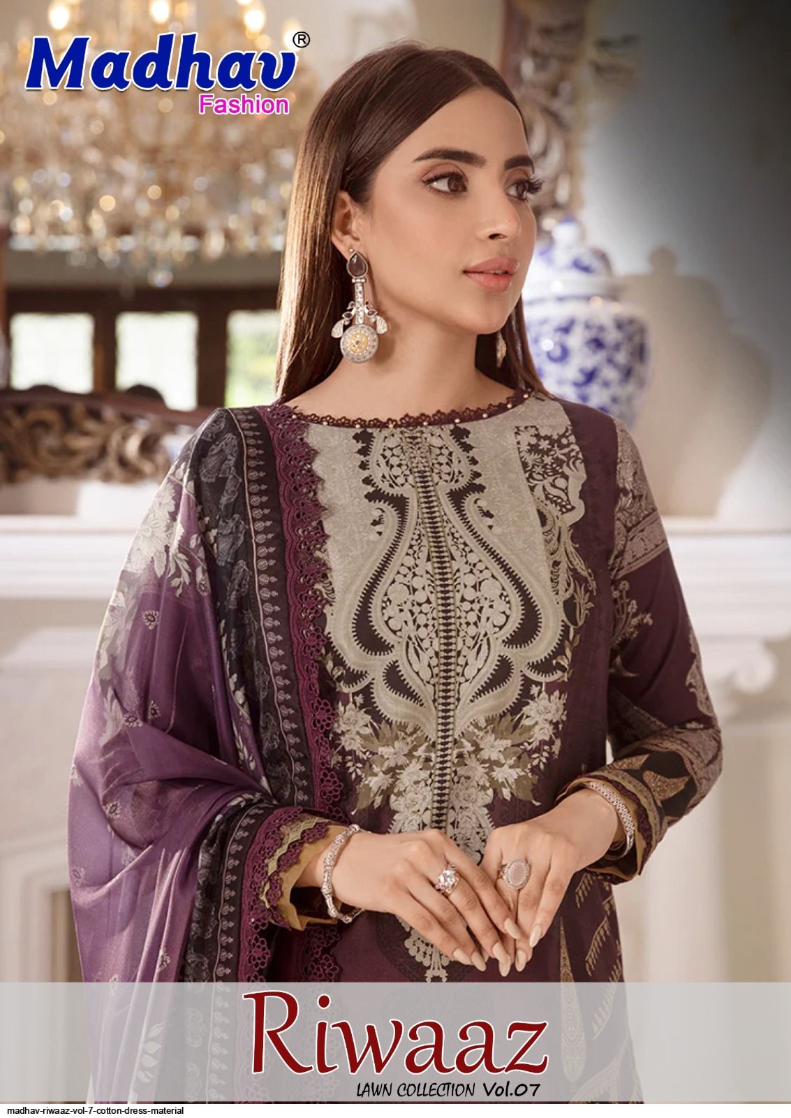 MADHAV RIWAAZ VOL 7 COTTON DRESS MATERIAL