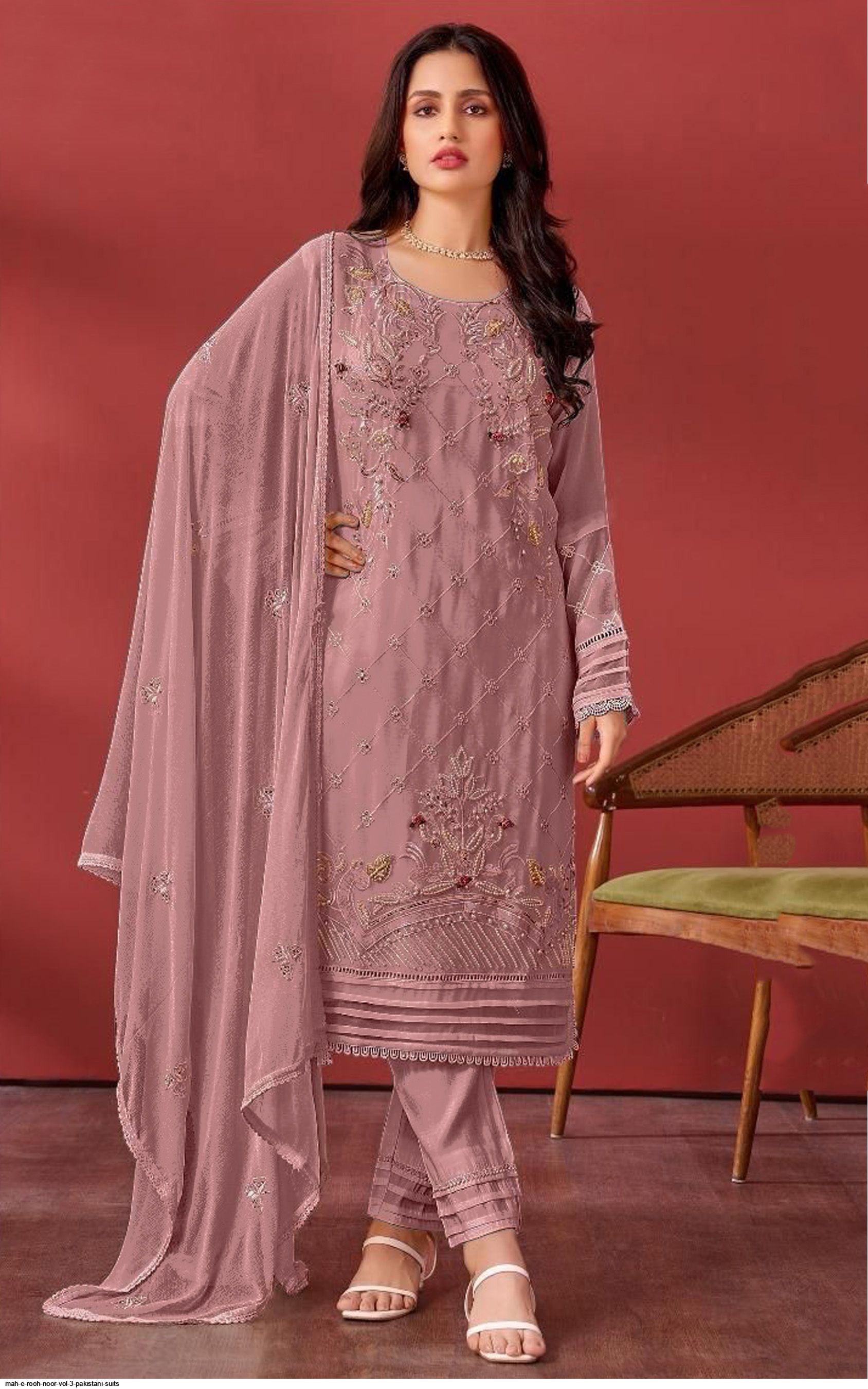 MAH E ROOH NOOR VOL 3 PAKISTANI SUITS 4120B