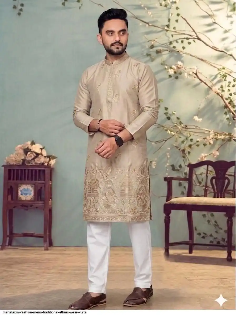 MAHALAXMI FASHION MENS TRADITIONAL ETHNIC WEAR KURTA 2