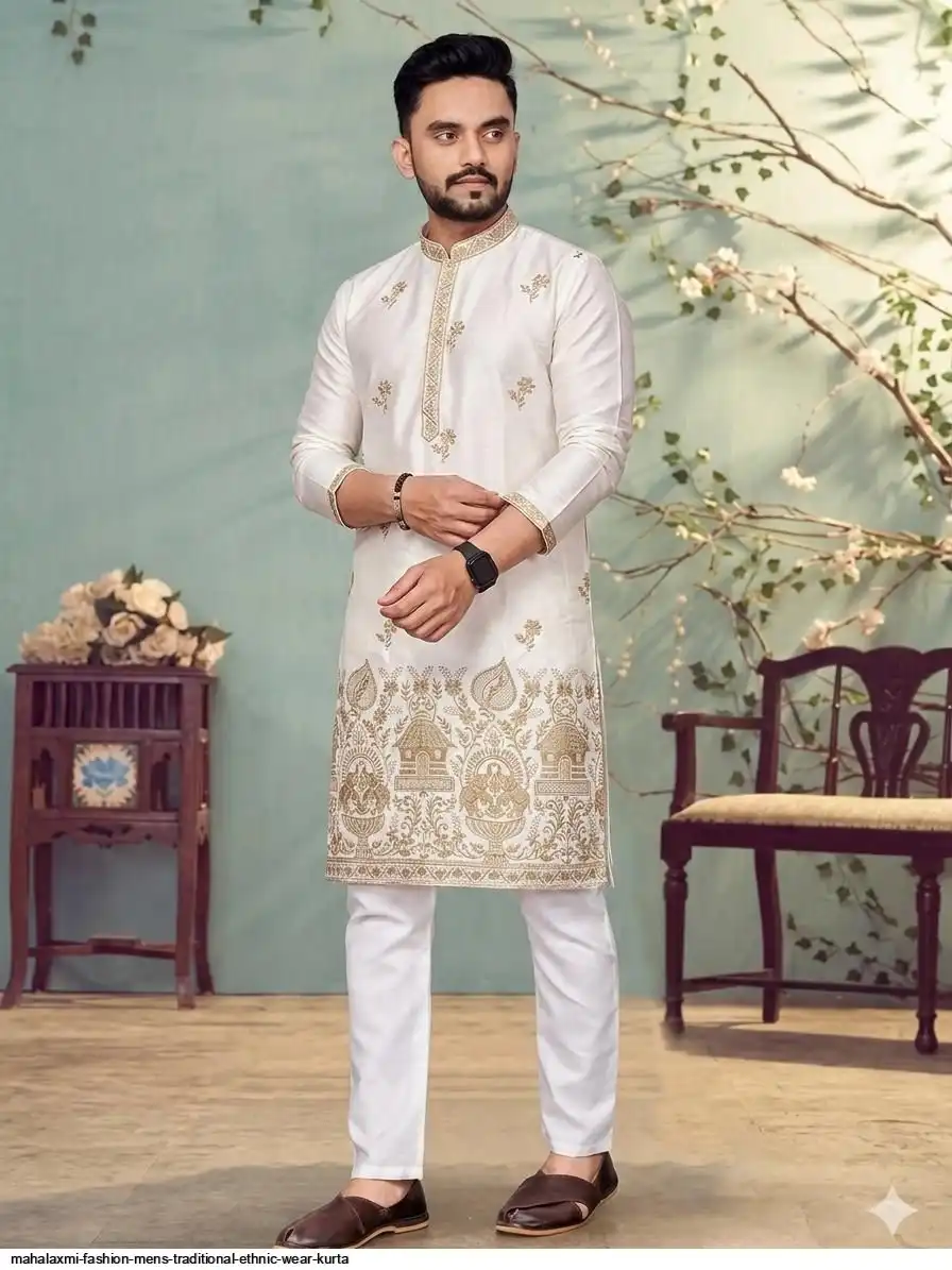 MAHALAXMI FASHION MENS TRADITIONAL ETHNIC WEAR KURTA 6