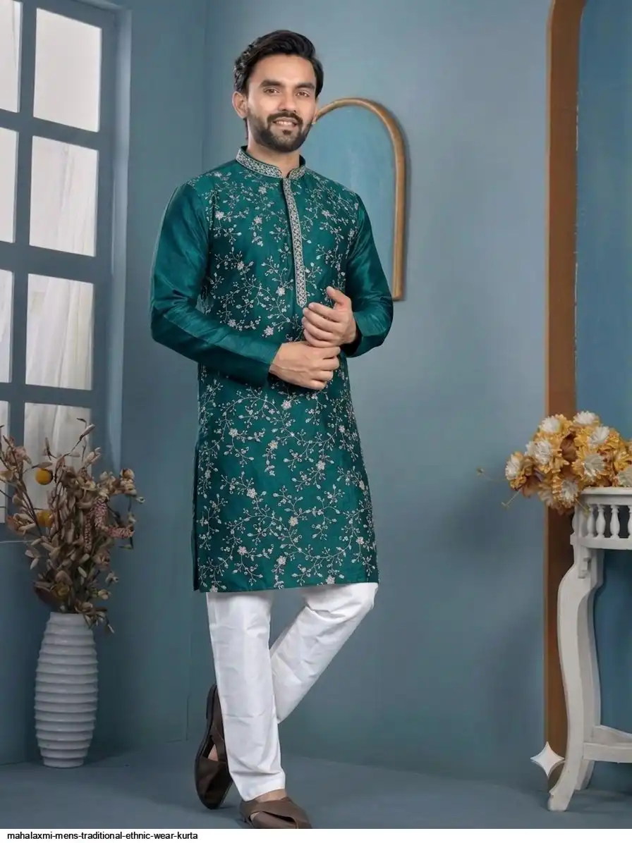 MAHALAXMI MENS TRADITIONAL ETHNIC WEAR KURTA 5