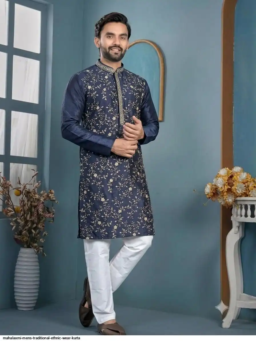 MAHALAXMI MENS TRADITIONAL ETHNIC WEAR KURTA 3