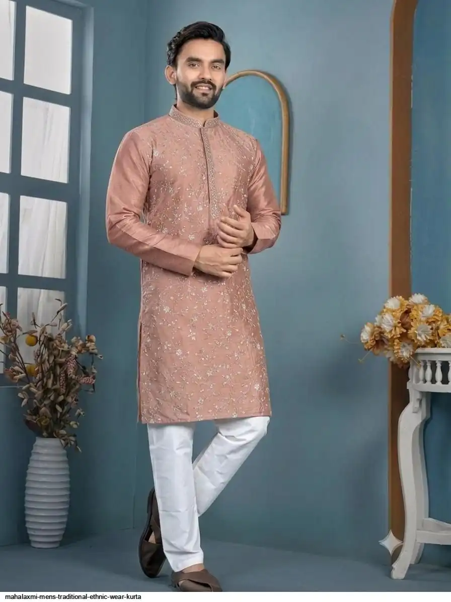 MAHALAXMI MENS TRADITIONAL ETHNIC WEAR KURTA 6