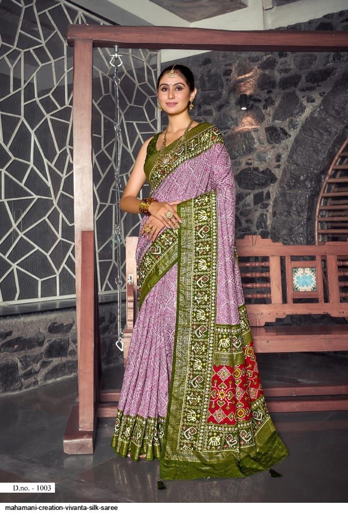 MAHAMANI CREATION VIVANTA Silk SAREE