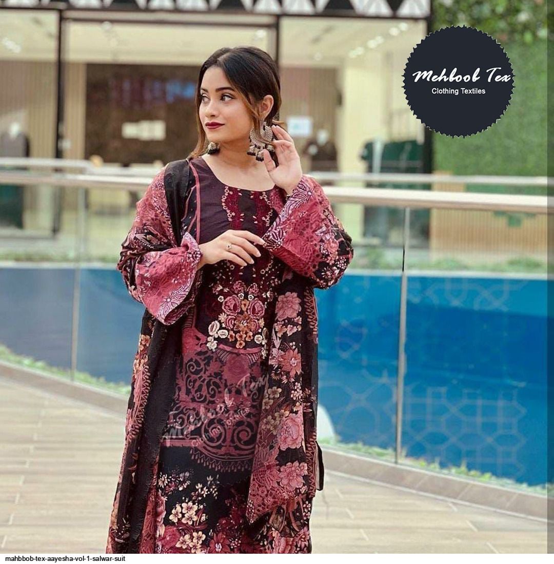 MAHBBOB TEX AAYESHA VOL 1 SALWAR SUIT
