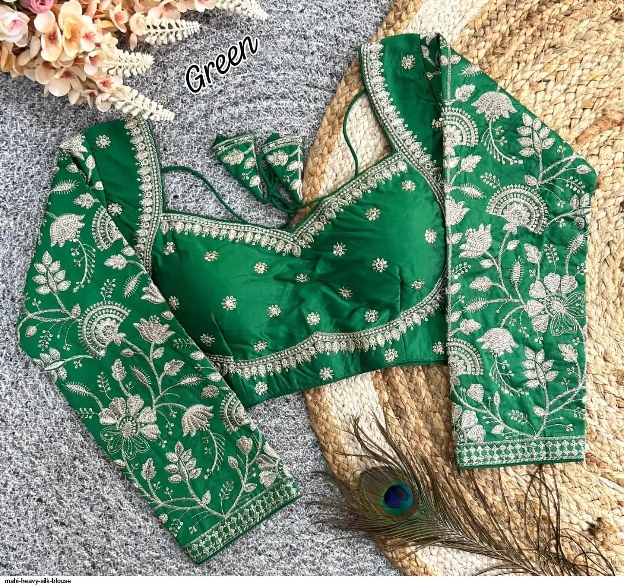 MAHI HEAVY SILK BLOUSE E