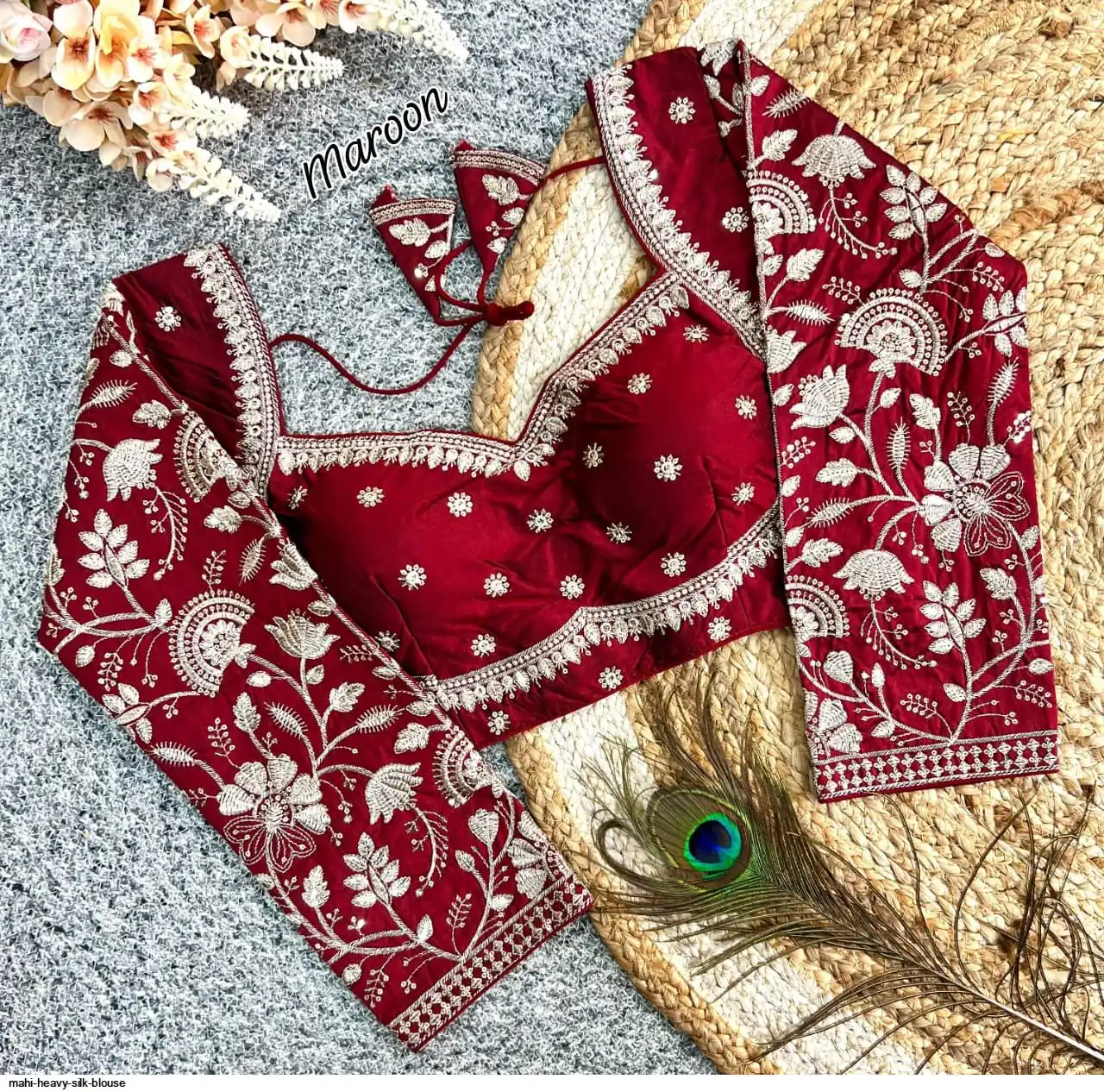 MAHI HEAVY SILK BLOUSE F