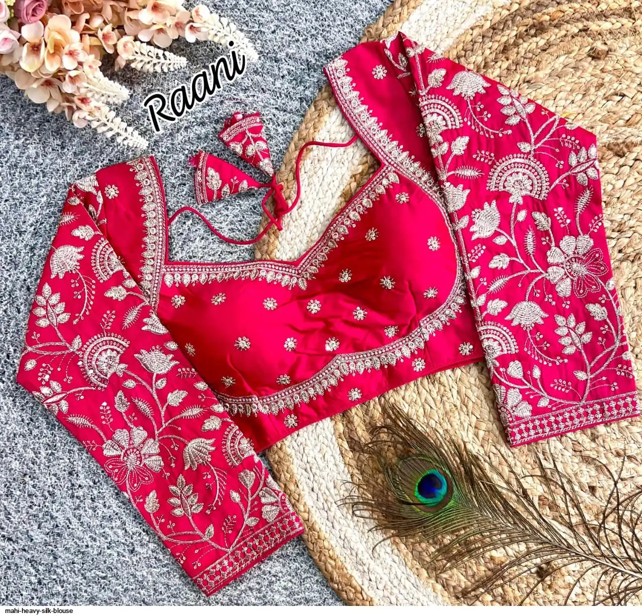MAHI HEAVY SILK BLOUSE A
