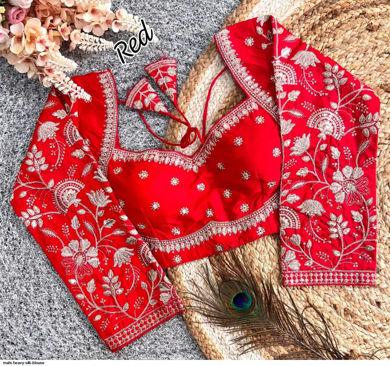 MAHI HEAVY SILK BLOUSE C