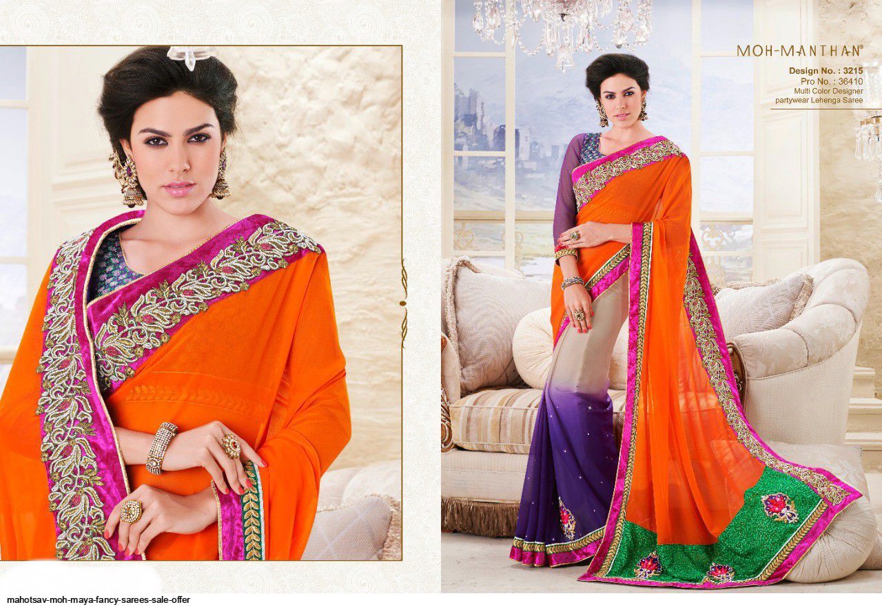 mahotsav moh maya fancy sarees sale offer