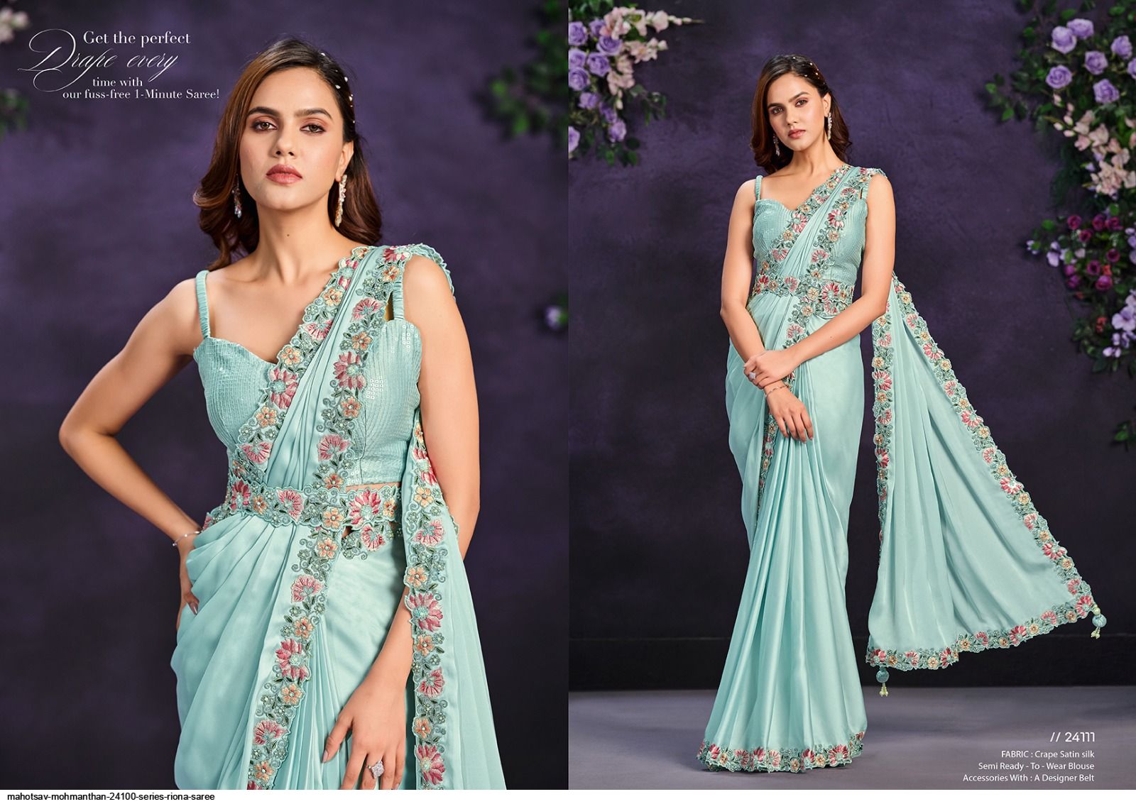MAHOTSAV MOHMANTHAN 24100 SERIES RIONA SAREE 24111