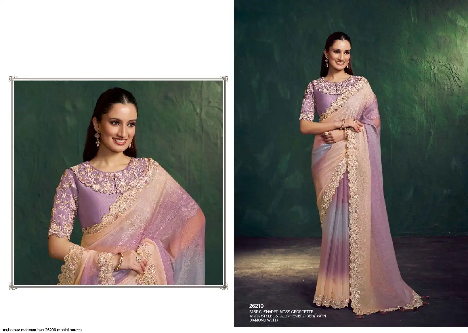MAHOTSAV MOHMANTHAN 26200 MOHINI SAREES 26210