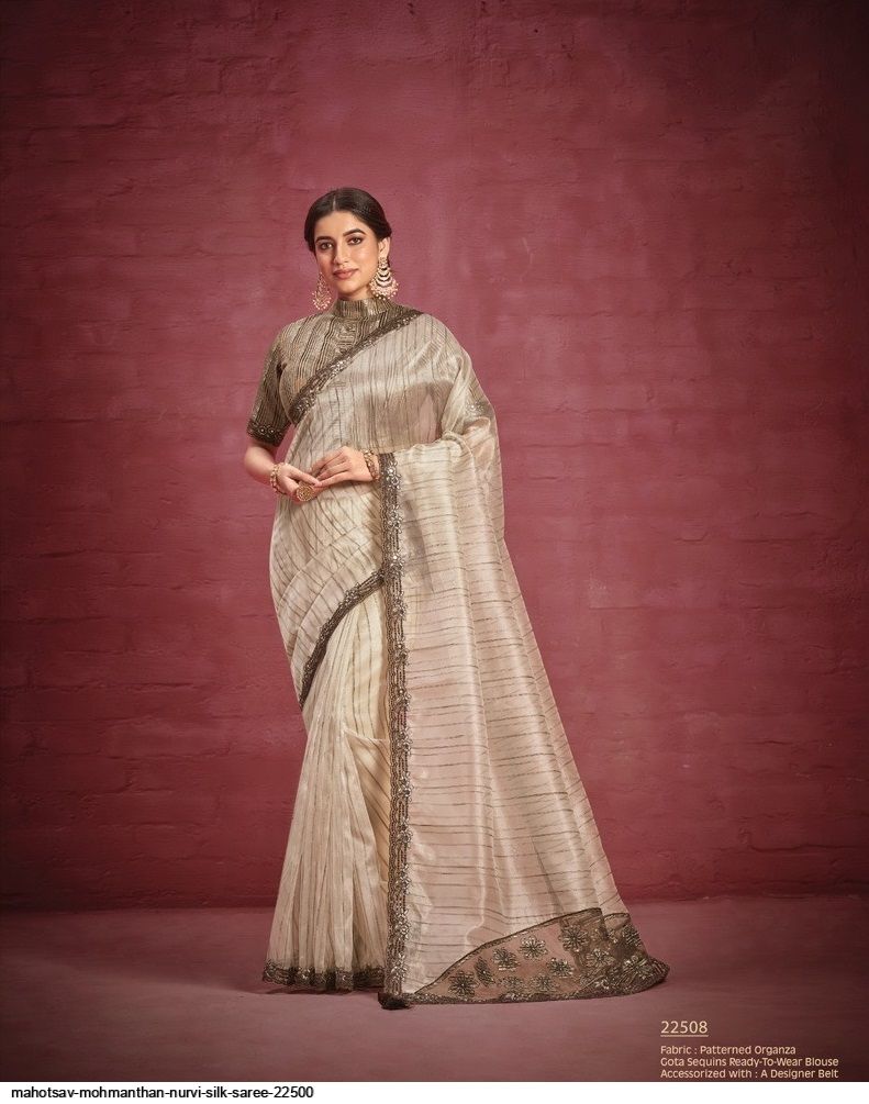 MAHOTSAV MOHMANTHAN NURVI SILK SAREE 22508