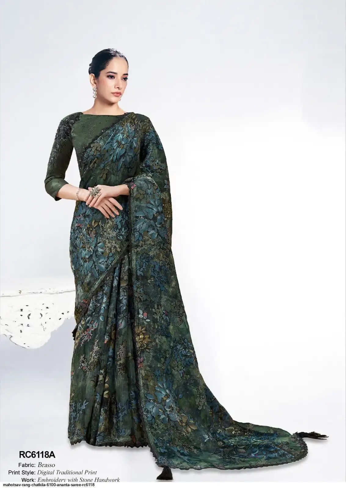 MAHOTSAV RANG CHATKILA 6100 ANANTA SAREE RC6118