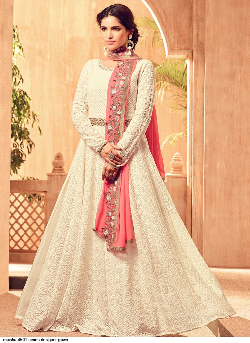 Designer Anarkali Purple Maisha Anarkali Dress Maisha-4501 Series