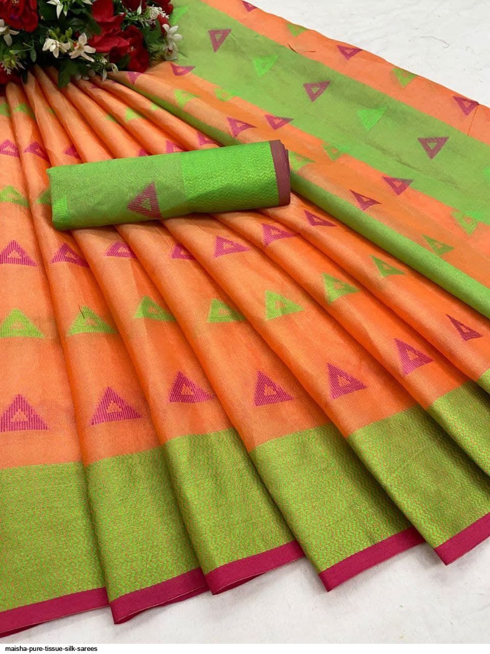 MAISHA Pure Tissue Silk SAREES