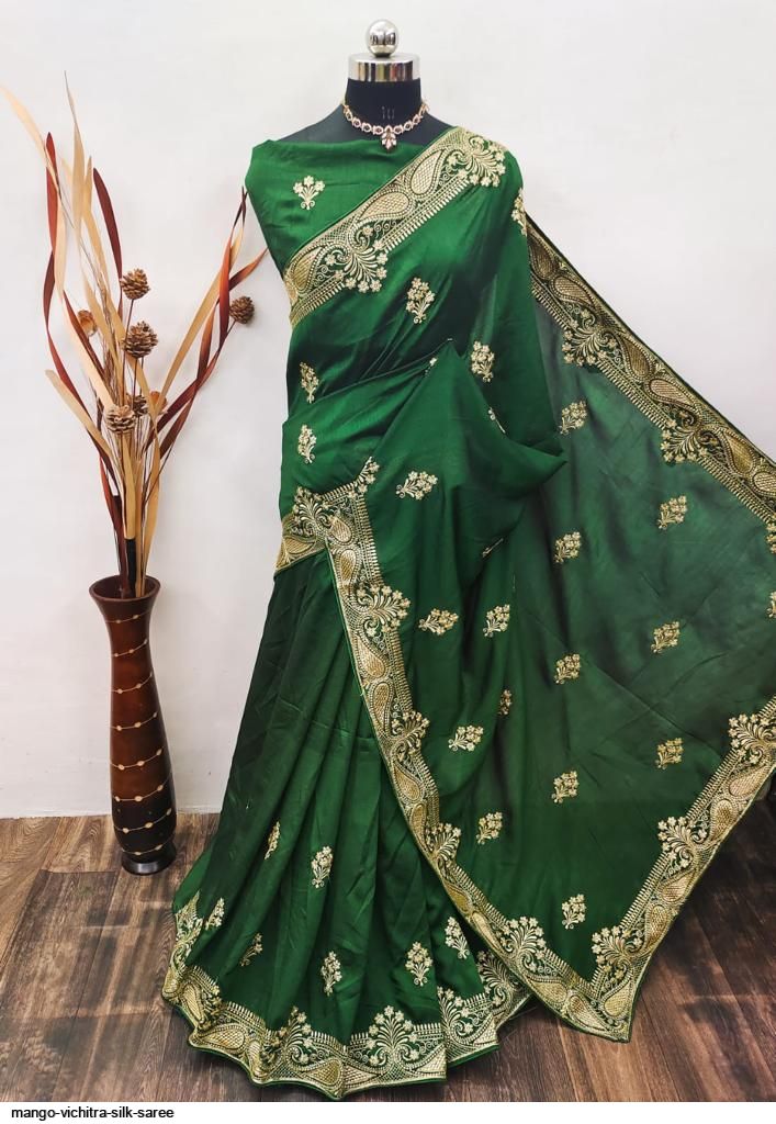 MANGO VICHITRA SILK SAREE