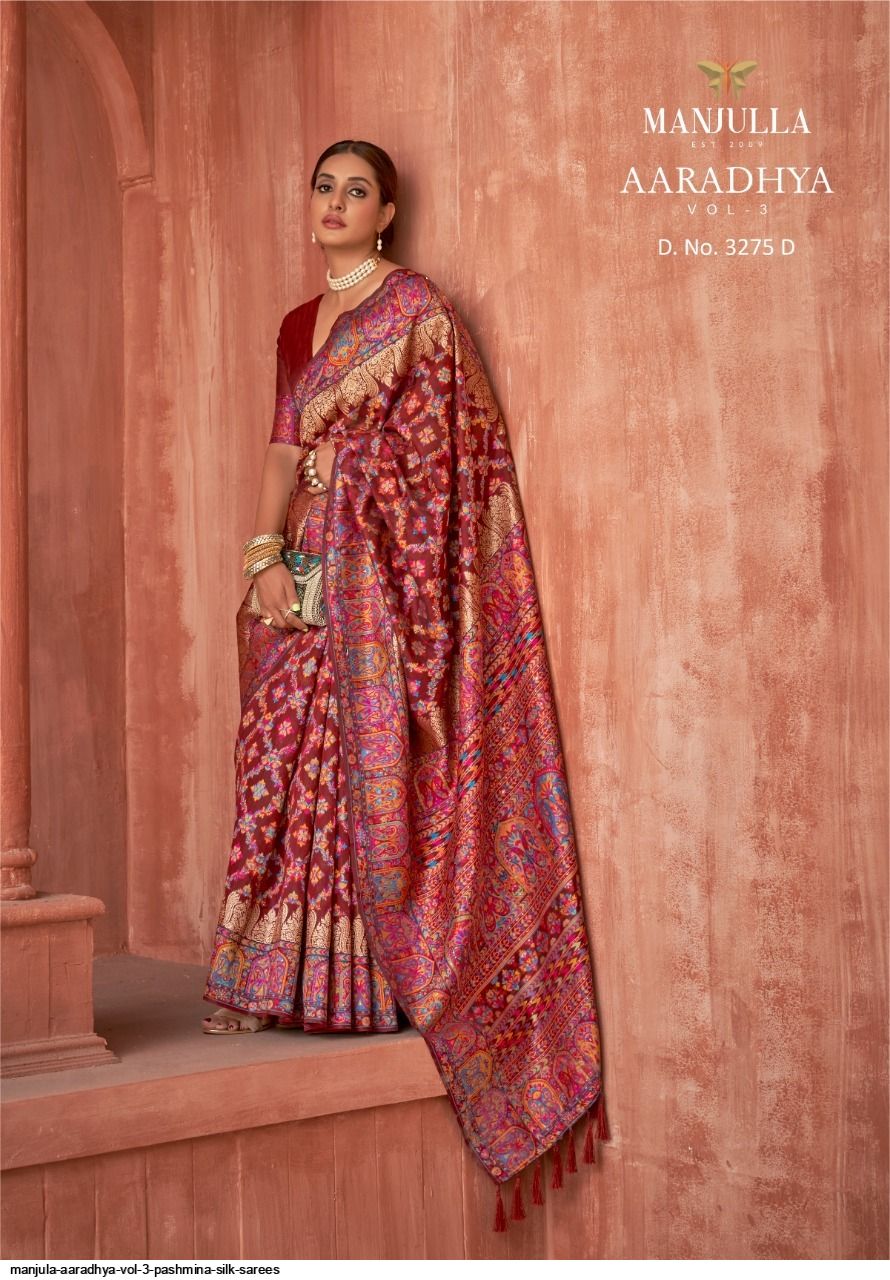 Manjulla manjuLla-aaradhya-vol-3-pashmina-silk-sarees