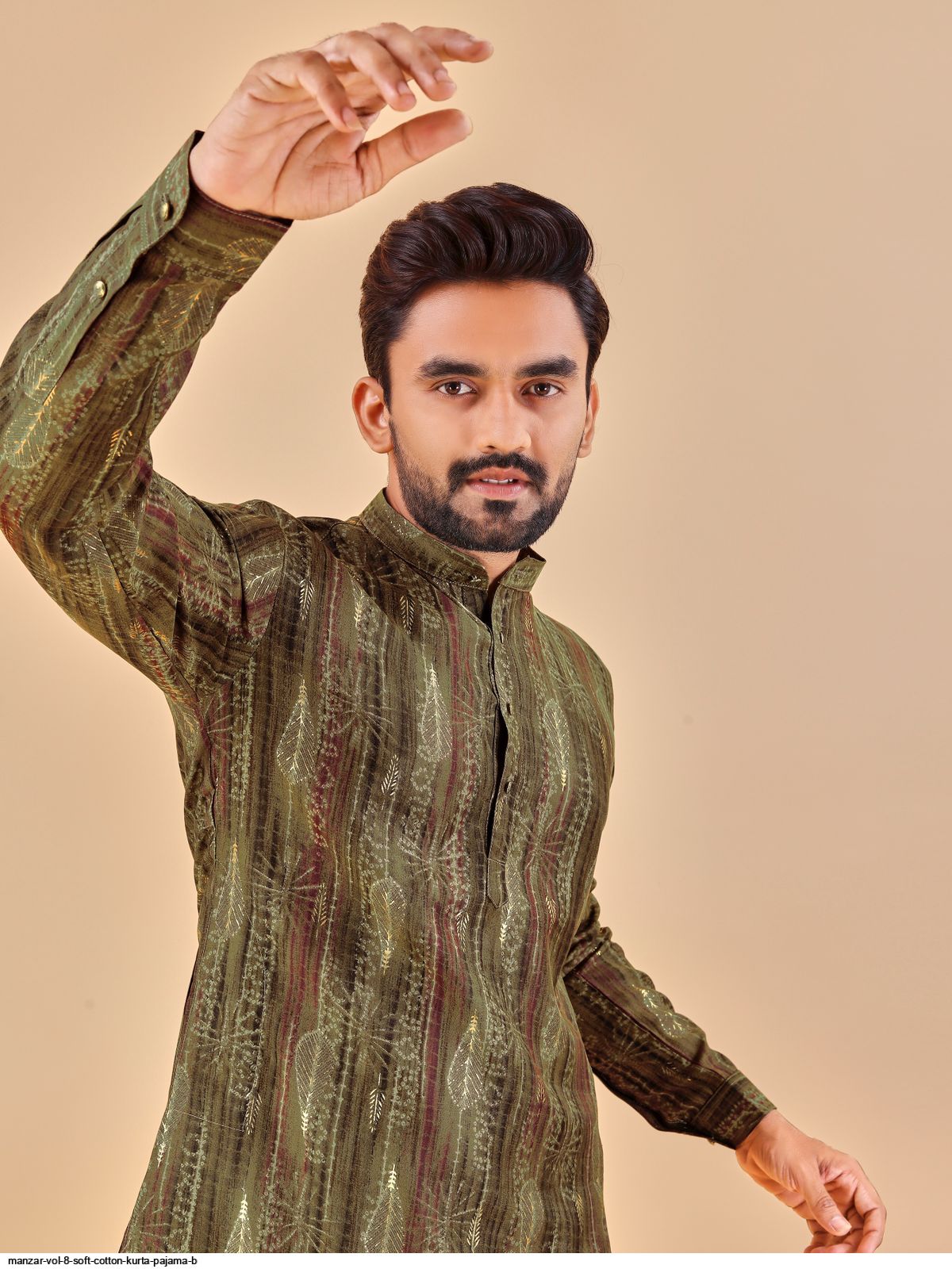 Manzar Rind MANZAR VOL 8 SOFT COTTON KURTA PAJAMA