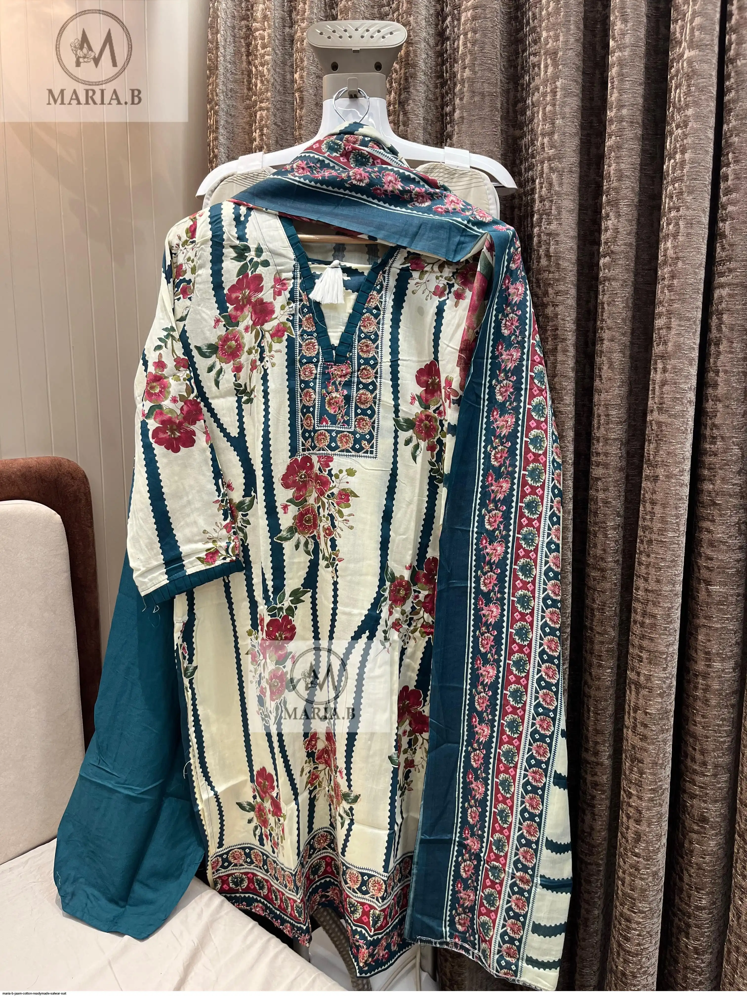 MARIA B JAAM COTTON READYMADE SALWAR SUIT B