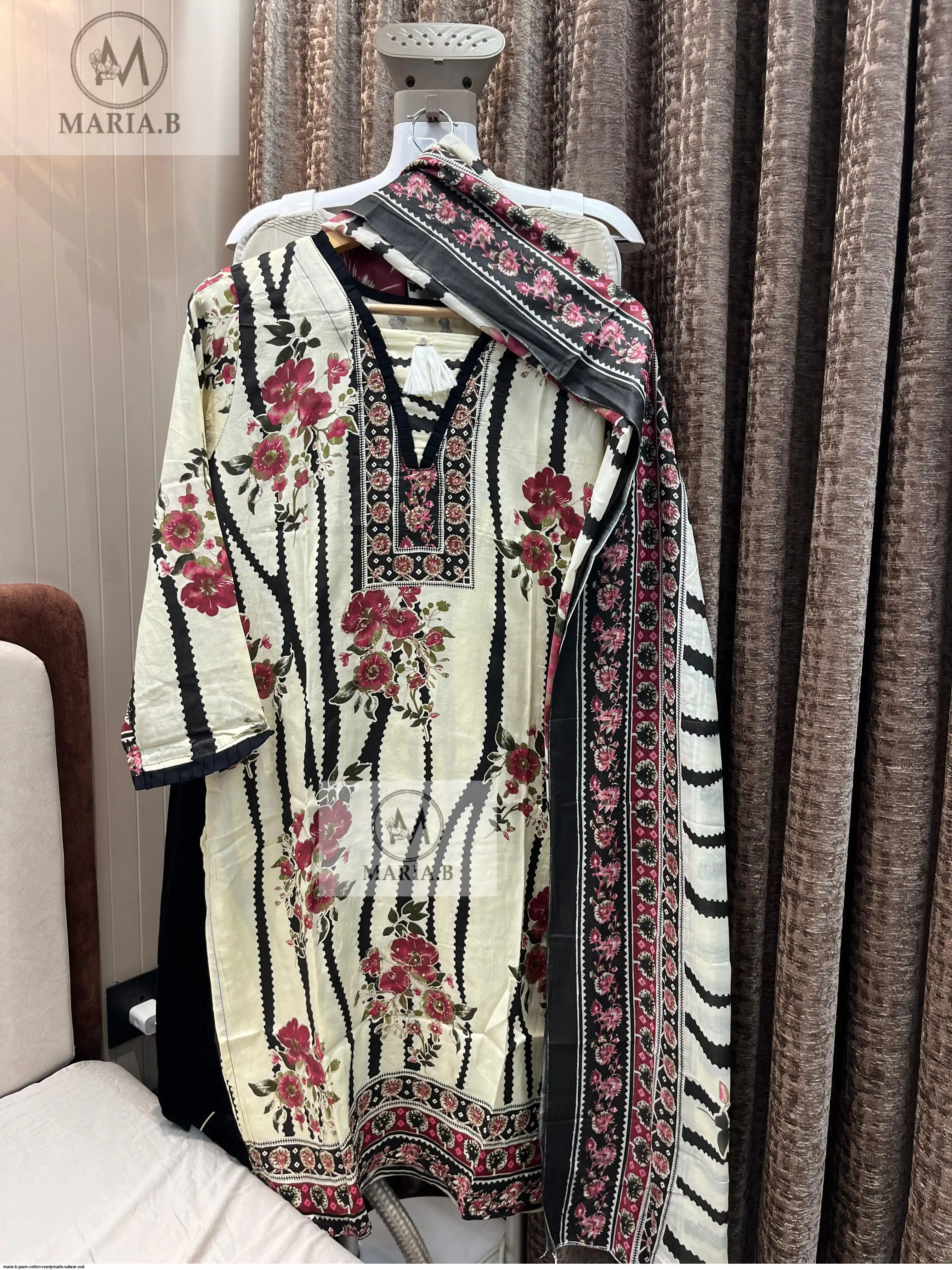 MARIA B JAAM COTTON READYMADE SALWAR SUIT D