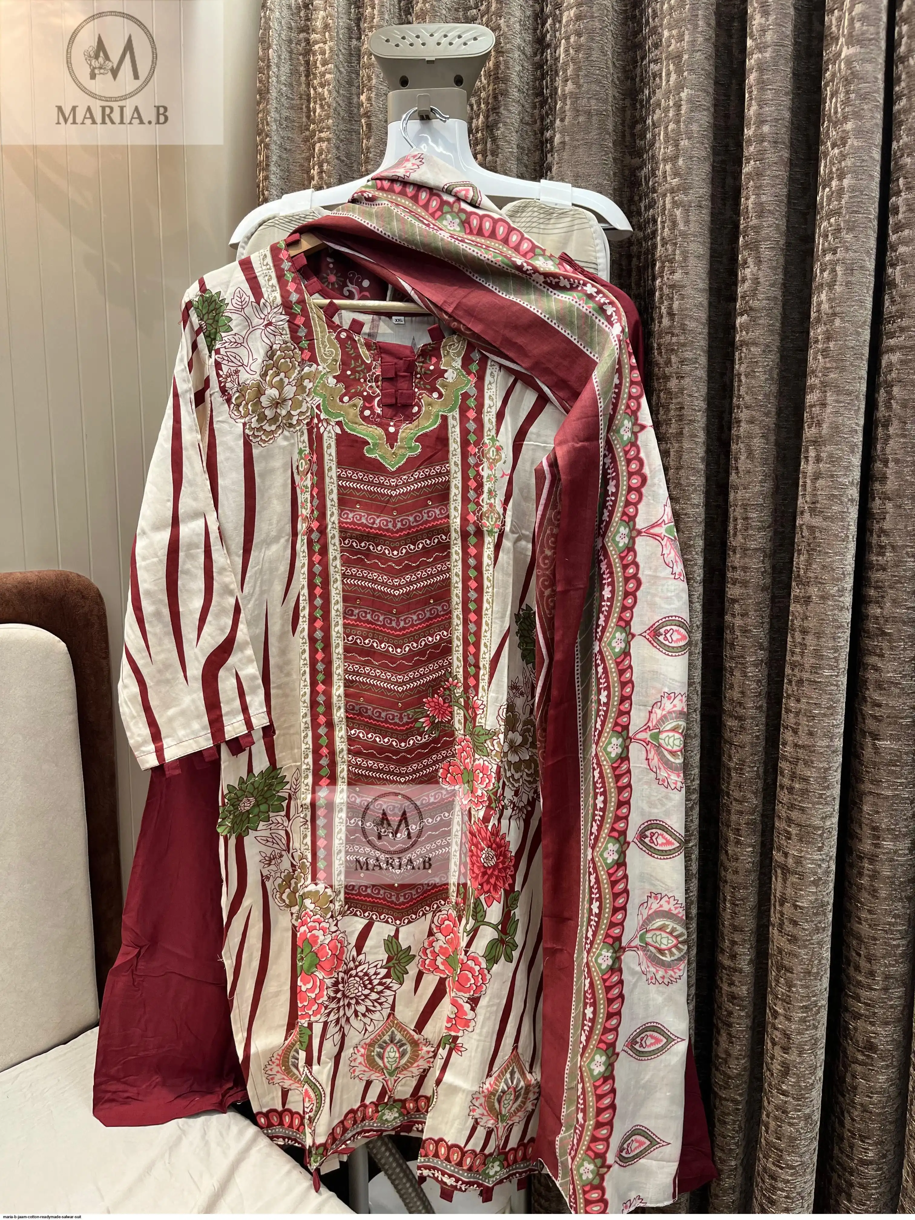MARIA B JAAM COTTON READYMADE SALWAR SUIT F