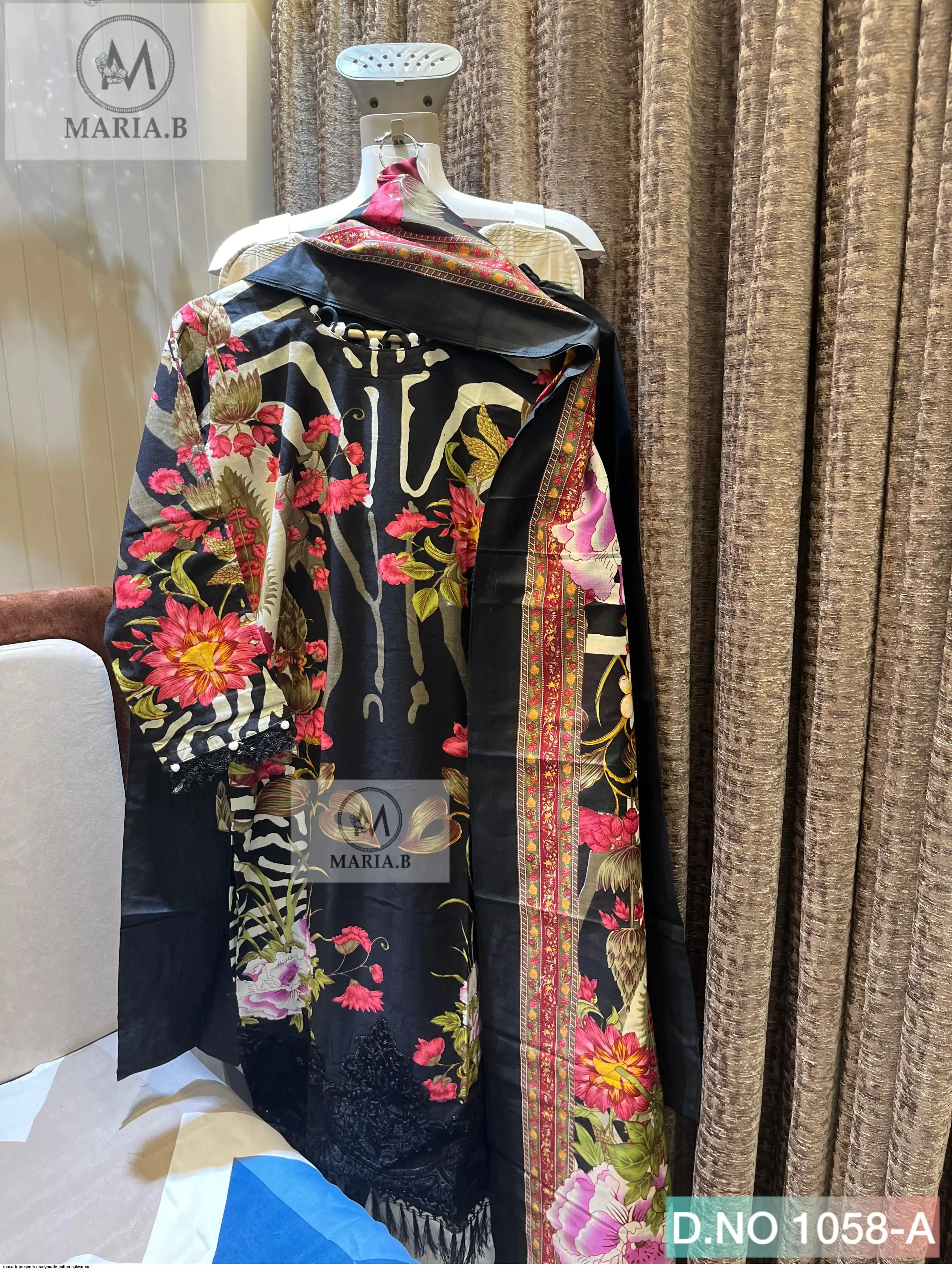MARIA B PRESENTS READYMADE COTTON SALWAR SUIT B