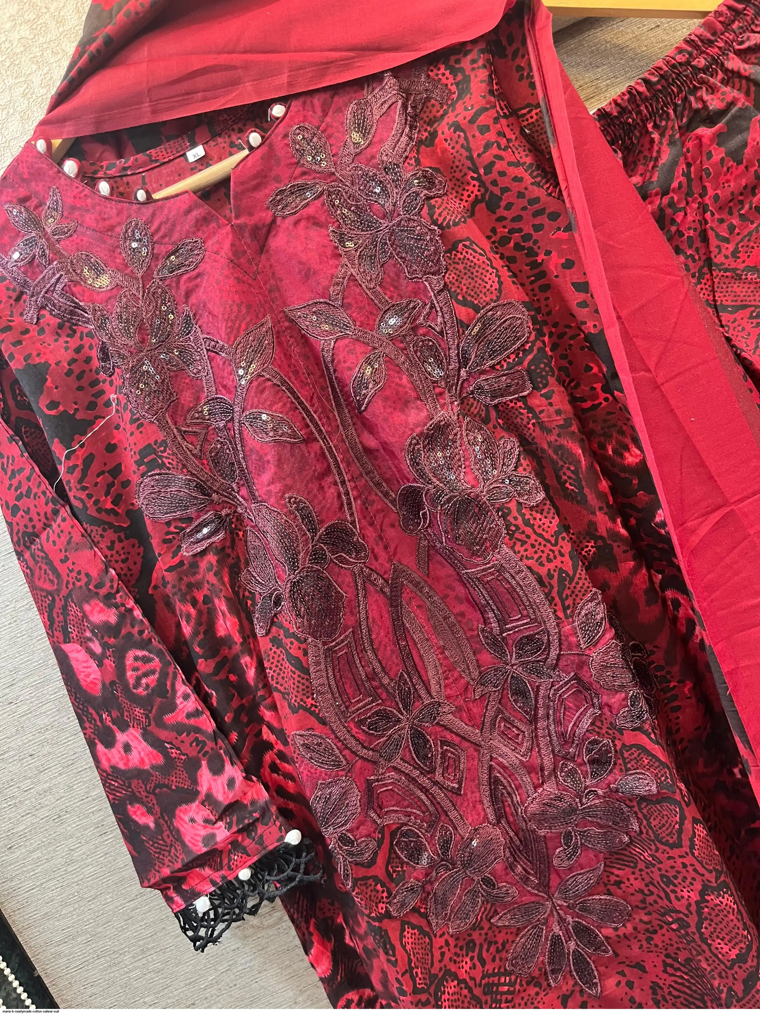 MARIA B READYMADE COTTON SALWAR SUIT 1052