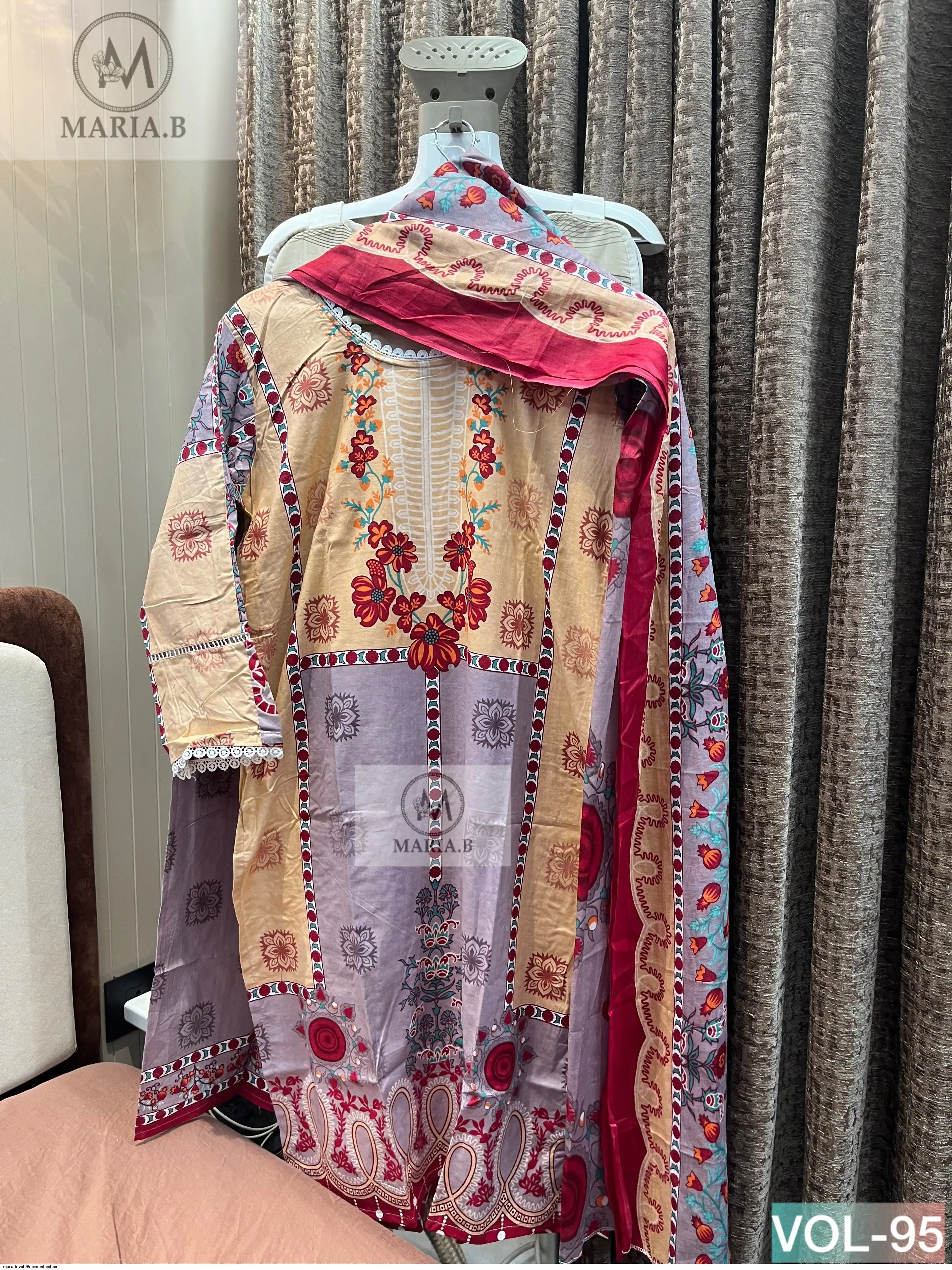 MARIA B VOL 95 PRINTED COTTON F