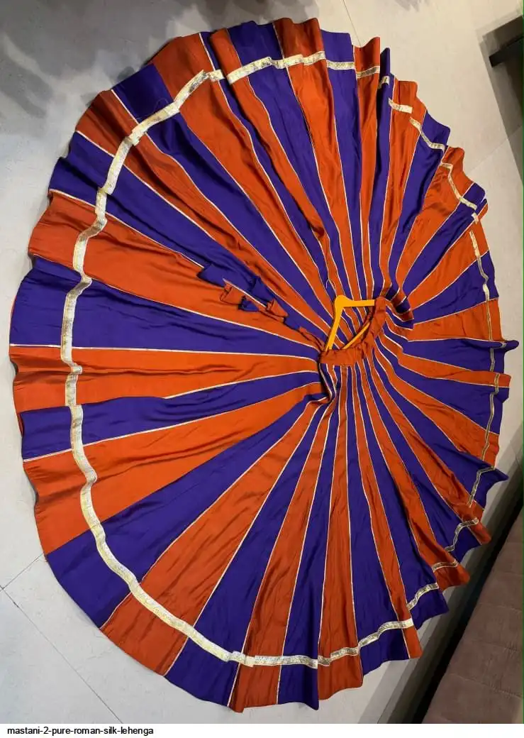 MASTANI 2 PURE ROMAN SILK LEHENGA 3