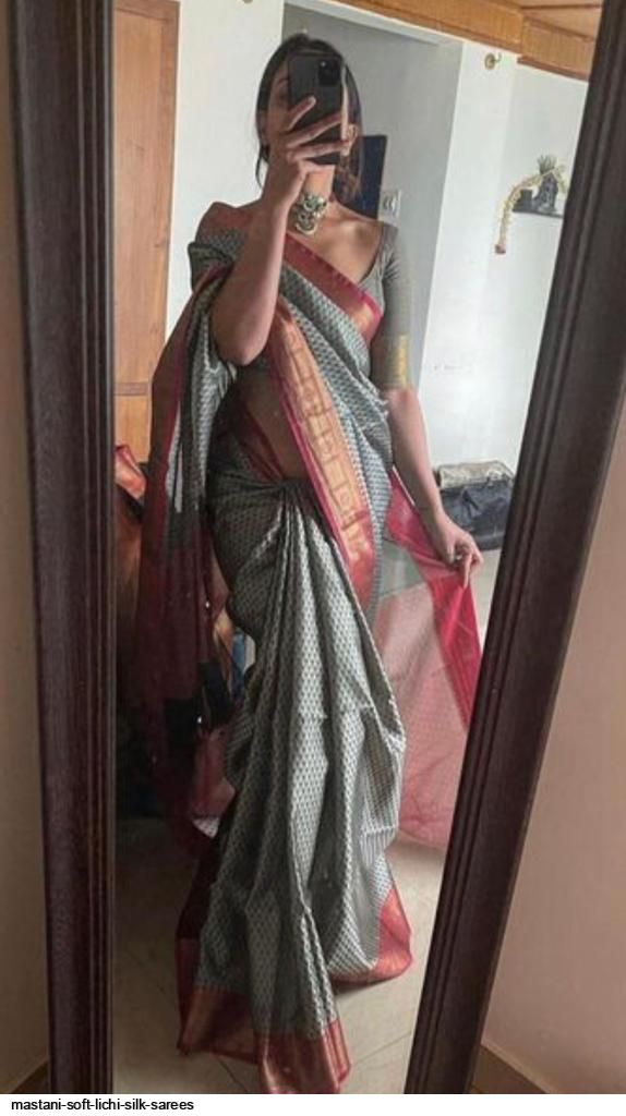 MASTANI SOFT LICHI SILK SAREES M930
