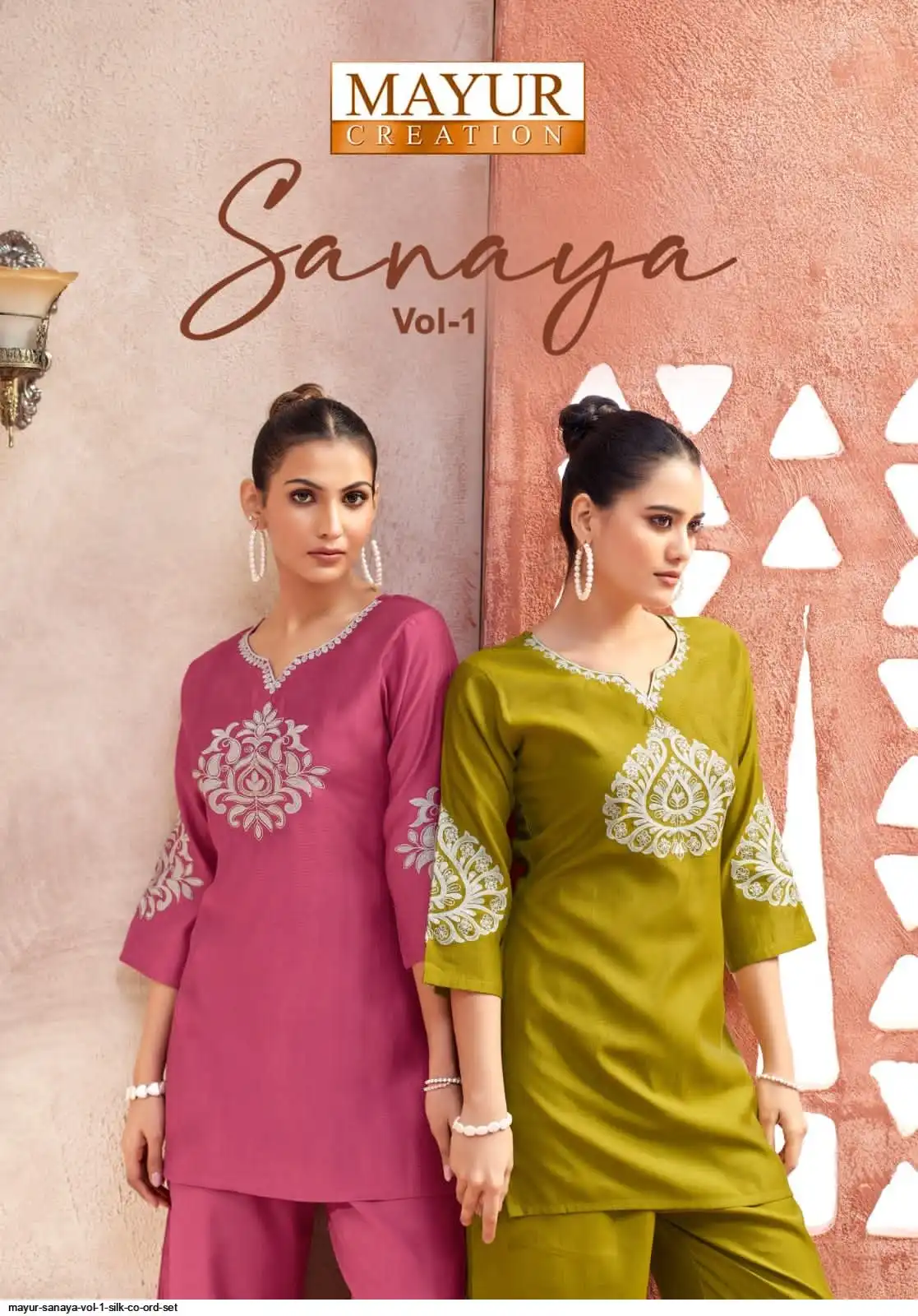MAYUR SANAYA VOL 1 SILK CO ORD SET