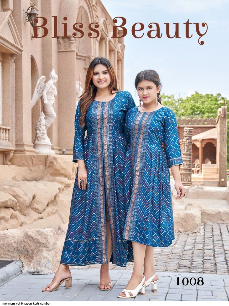 ME MOM VOL 5 RAYON KURTI COMBO 1008